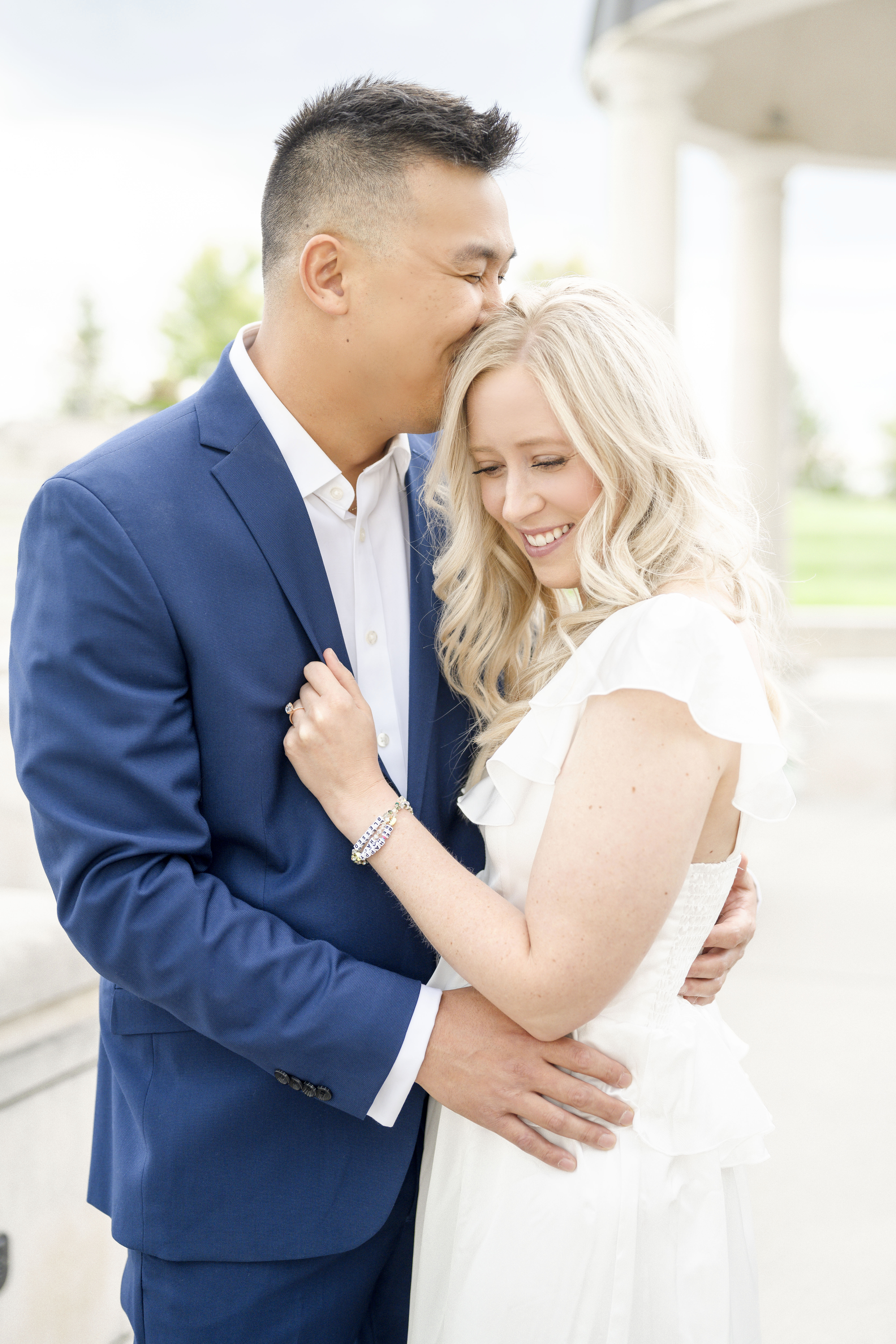Fall engagement session at Coxhall Gardens