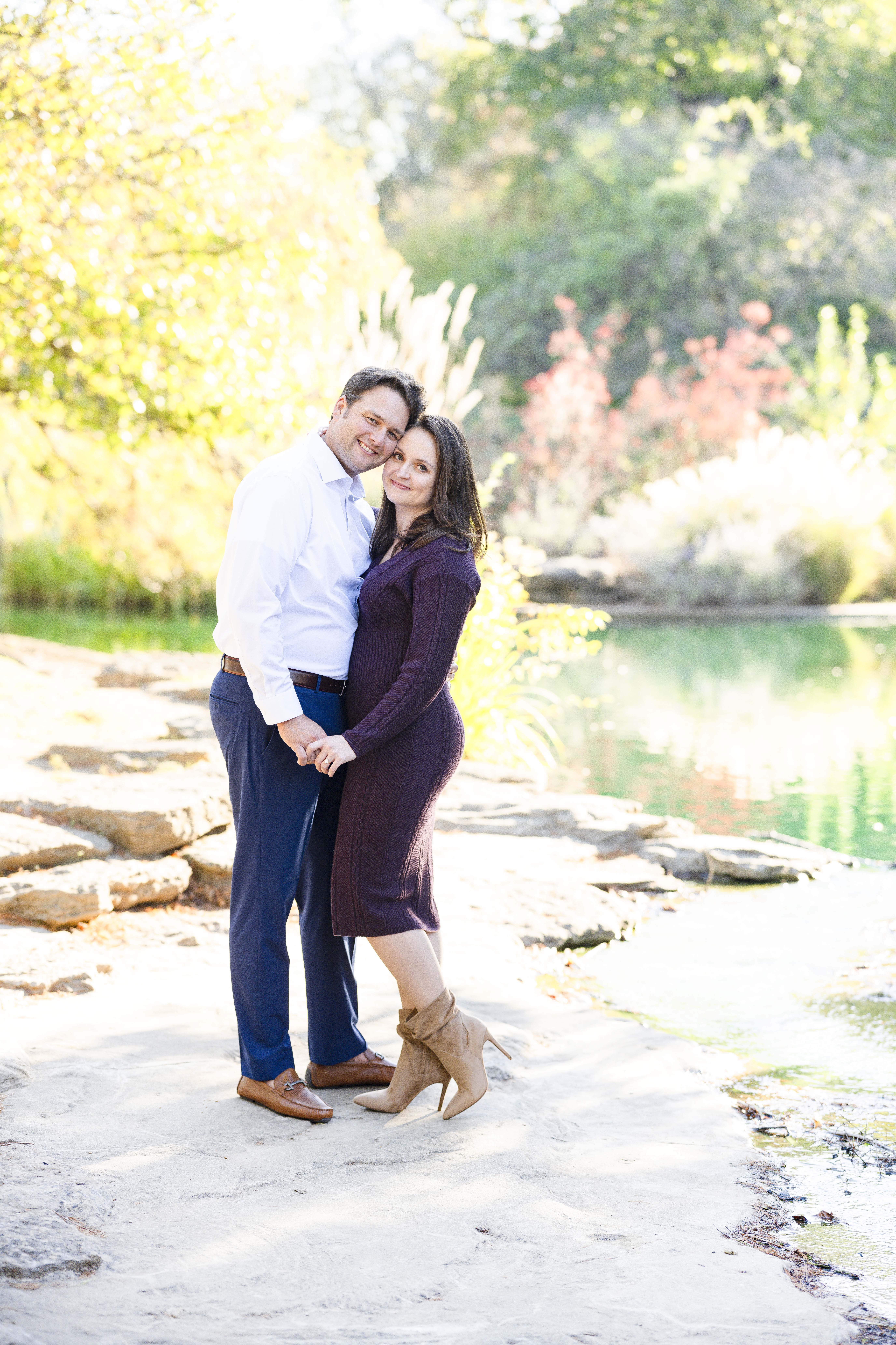 A Twin Lakes and Eden Park Engagement Session in Cincinnati