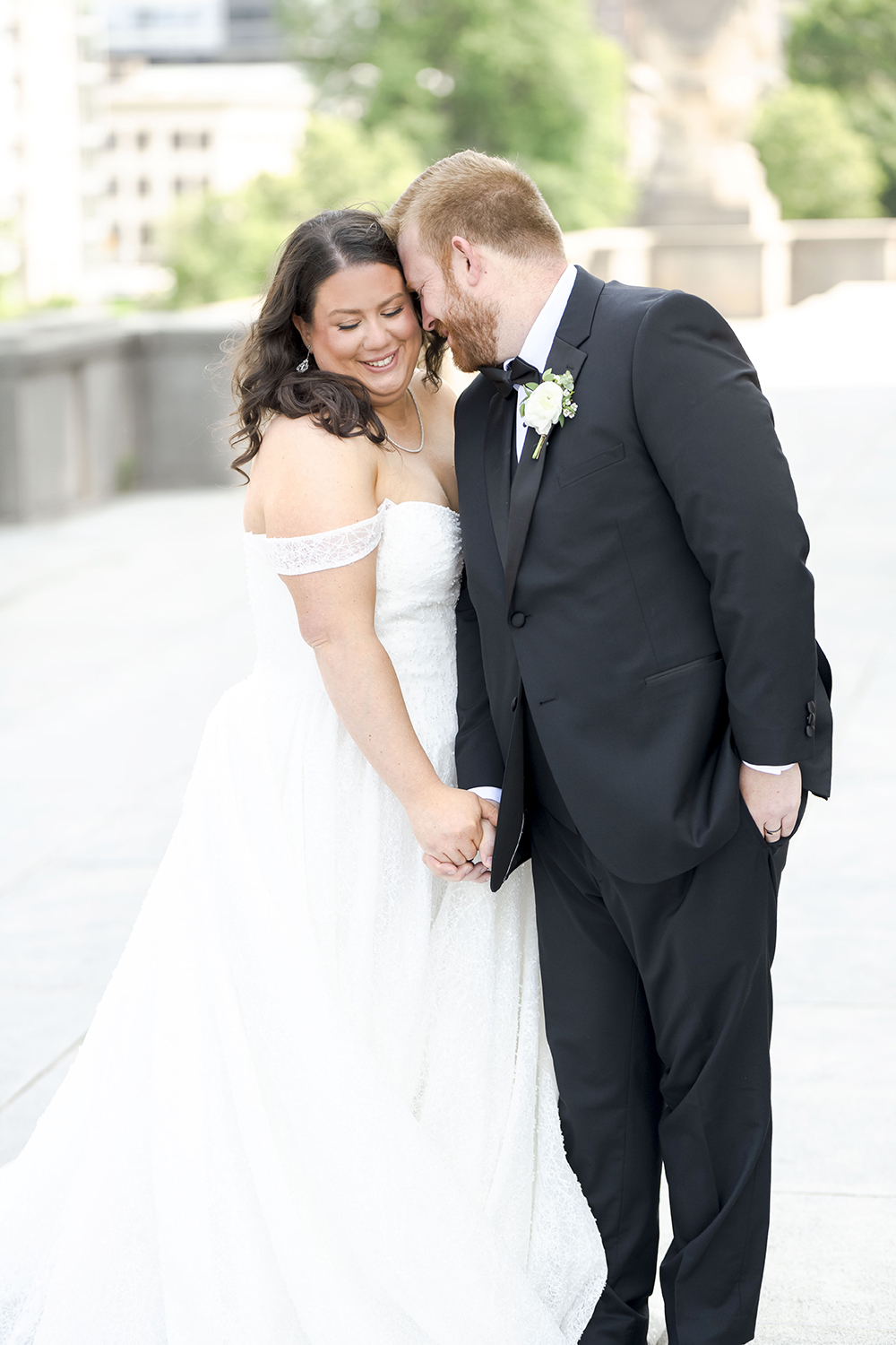 A elegant downtown Indianapolis Indiana Wedding day at St. John Evangelist and Crowne Plaza Union Station